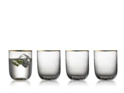 Lyngby Glas Palermo Gold Tumbler 4 Stck. 23 Lyngby Glas Palermo Gold Tumbler 4 Stck. -Geschäft Für Küchenbedarf 12050 high