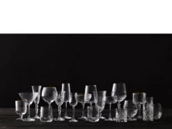 Lyngby Glas Palermo Gold Weinglas 4 Stck. -Geschäft Für Küchenbedarf 12058 env 4 2102 high