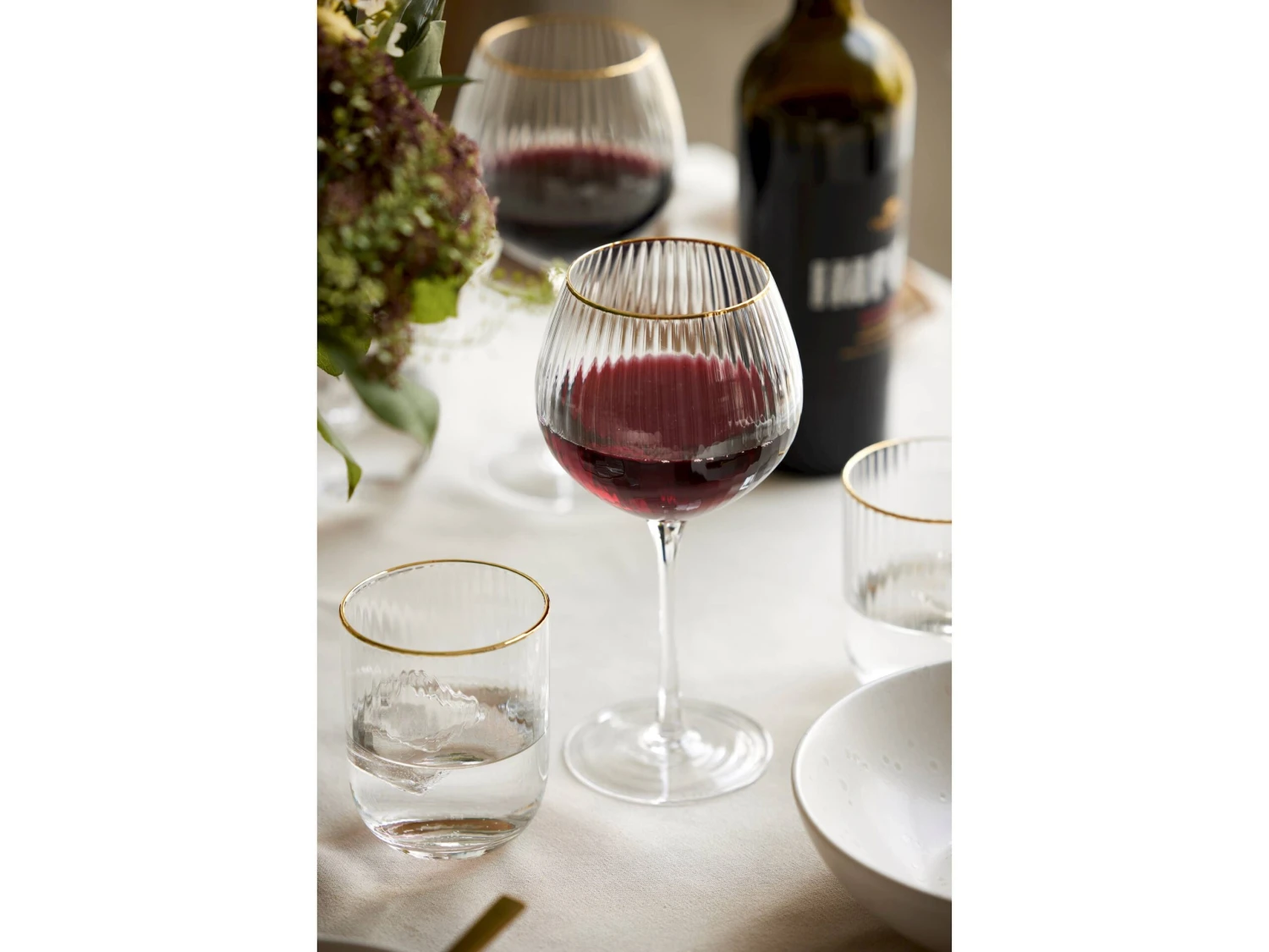 Lyngby Glas Palermo Gold Gin & Tonic Glas 4 Stck. 8 Lyngby Glas Palermo Gold Gin & Tonic Glas 4 Stck. – Bild 8