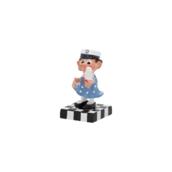 Blauer Student Mädchen