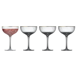 Lyngby Glas Palermo Gold Cocktailglas 4 Stck.