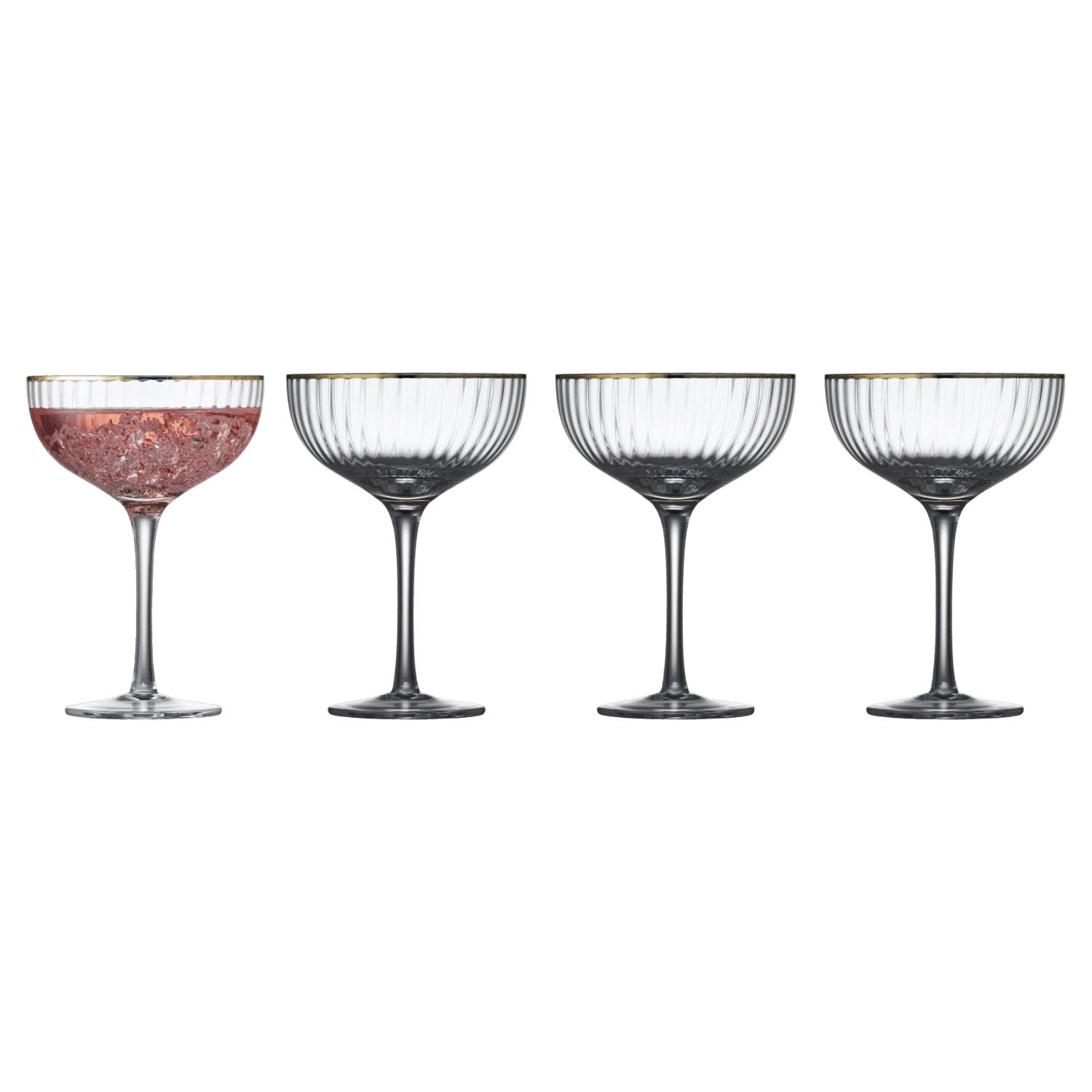 Lyngby Glas Palermo Gold Cocktailglas 4 Stck. 1 Lyngby Glas Palermo Gold Cocktailglas 4 Stck.