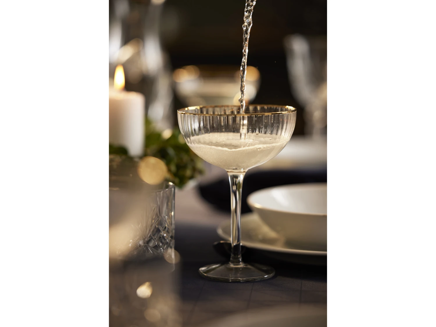 Lyngby Glas Palermo Gold Cocktailglas 4 Stck. 10 Lyngby Glas Palermo Gold Cocktailglas 4 Stck. – Bild 10