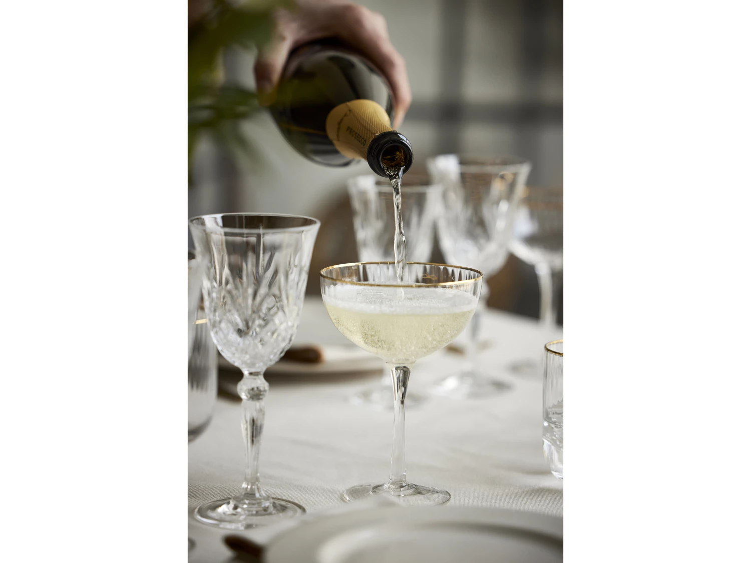 Lyngby Glas Palermo Gold Cocktailglas 4 Stck. 12 Lyngby Glas Palermo Gold Cocktailglas 4 Stck. – Bild 12