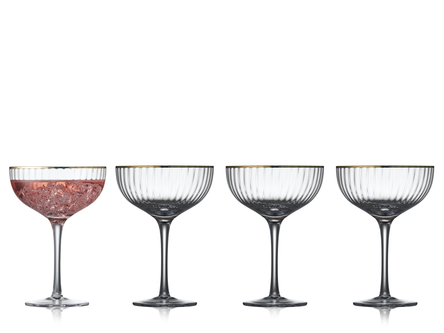 Lyngby Glas Palermo Gold Cocktailglas 4 Stck. 13 Lyngby Glas Palermo Gold Cocktailglas 4 Stck. – Bild 13