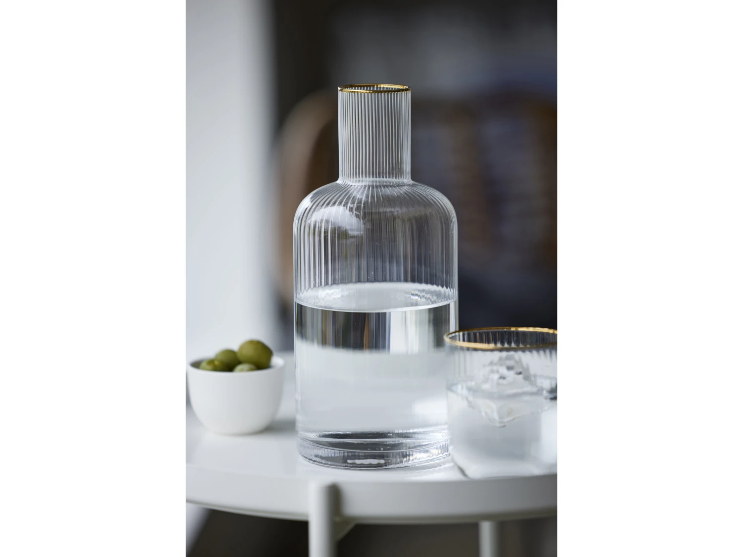 Lyngby Glas Palermo Gold Karaffe 6 Lyngby Glas Palermo Gold Karaffe – Bild 6