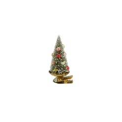 Modern Weihnachtsbaum An Klips