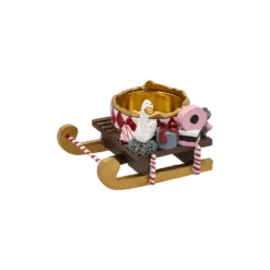 Zuckerwagen Kerzenhalter F/Blockkerzen