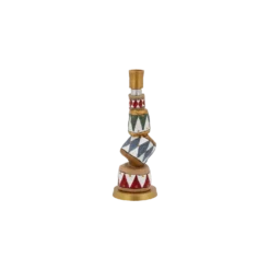 Trommelturm Kerzenhalter F/dünne Stabkerze