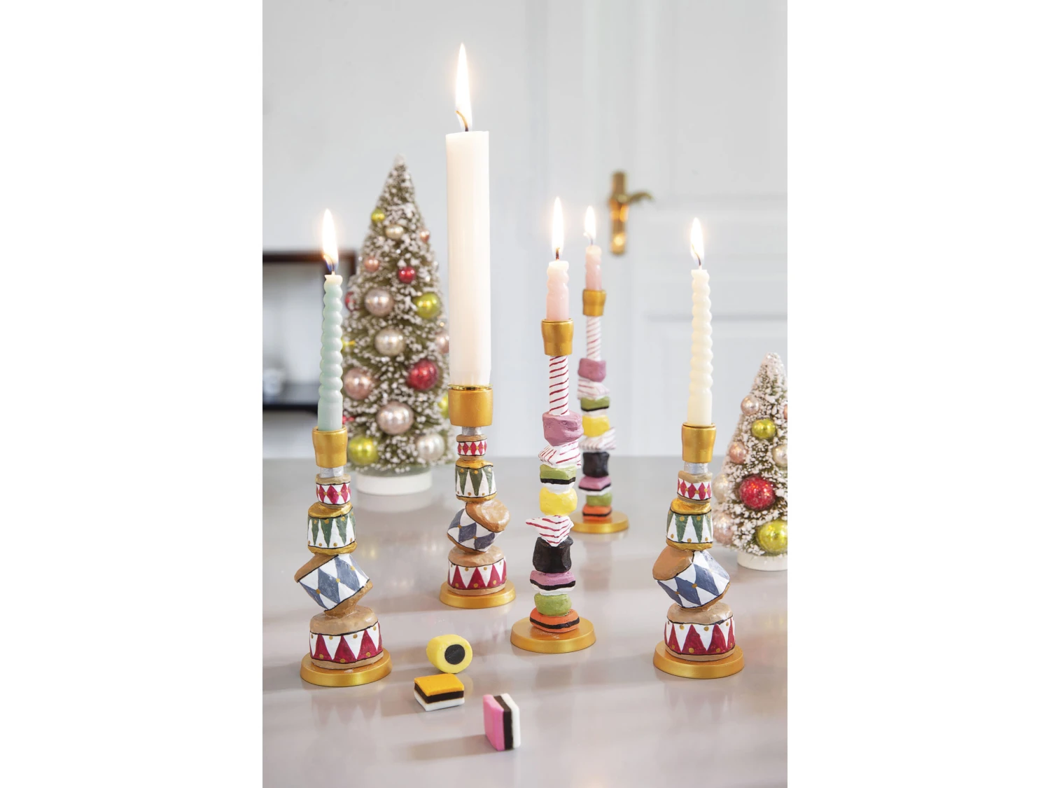 Trommelturm Kerzenhalter F/dünne Stabkerze 5 Trommelturm Kerzenhalter F/dünne Stabkerze – Bild 5