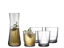 Lyngby Glas Lissabon Karaffe-Set -Geschäft Für Küchenbedarf 15767 high