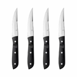 Gense Old Farmer Micarta Steak Messer XL 4 Stck.