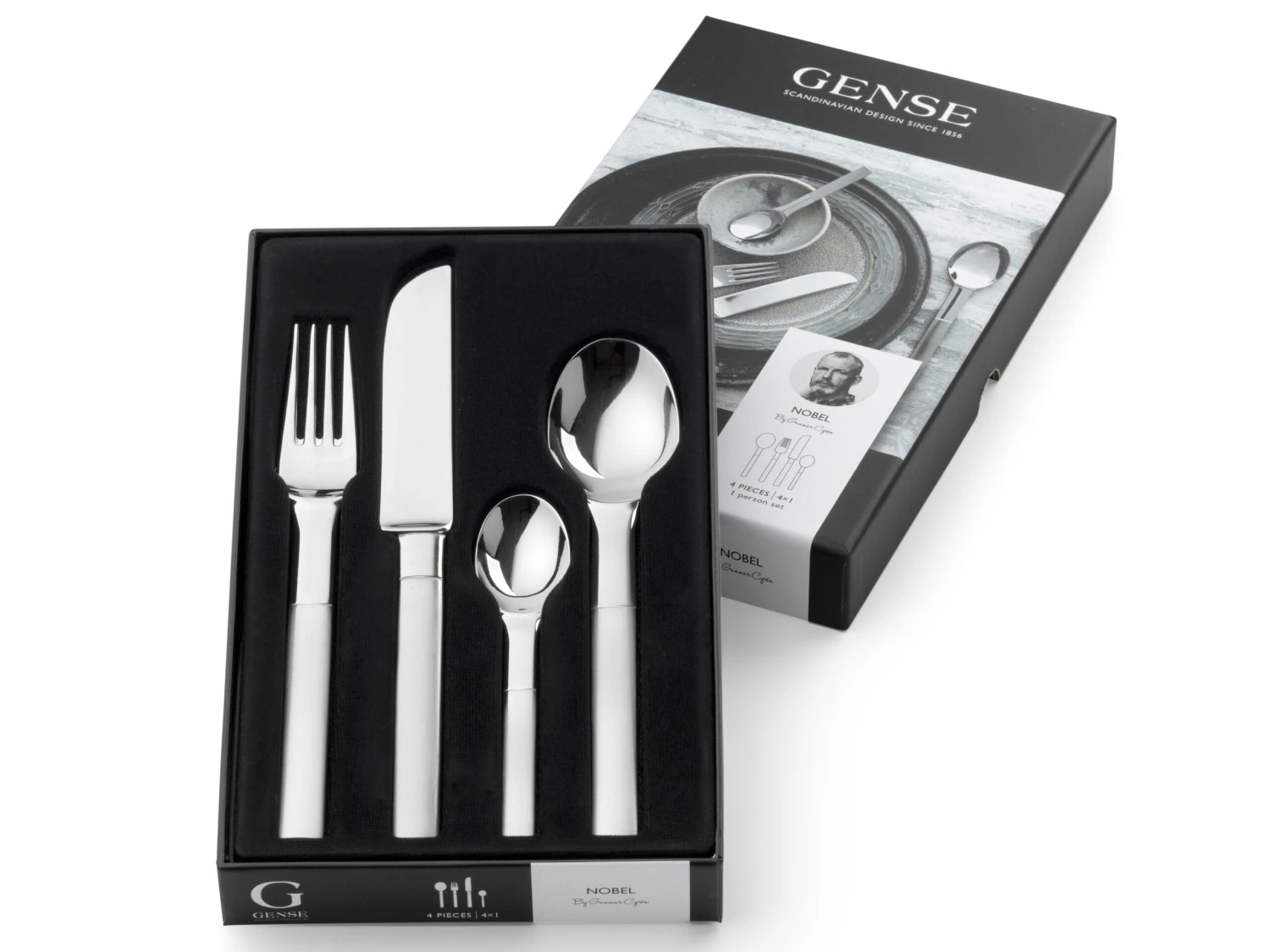 Gense Nobel Besteckset 4 Teile 3 Gense Nobel Besteckset 4 Teile – Bild 3