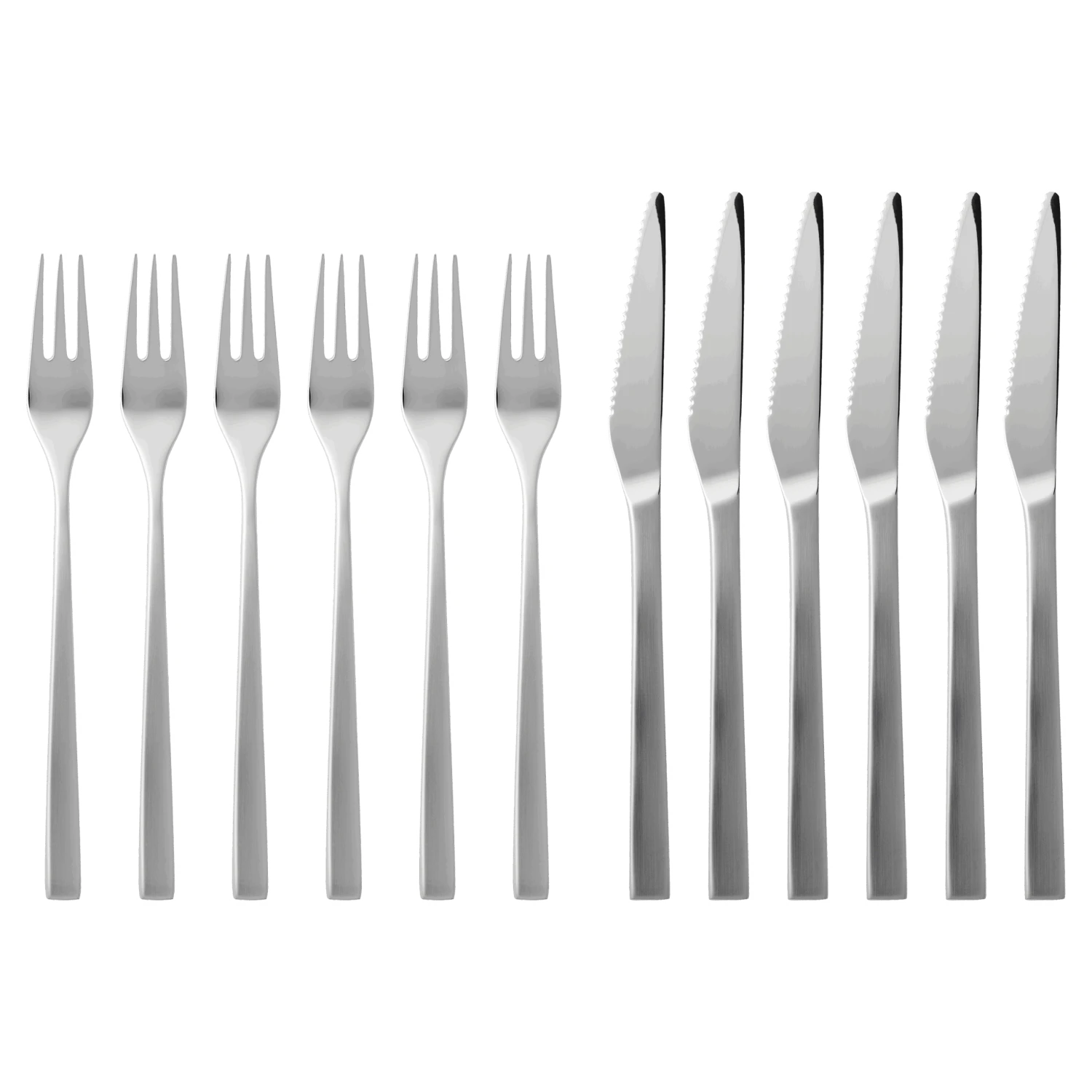 Gense Fuga Steak Besteck 12 Teile 1 Gense Fuga Steak Besteck 12 Teile