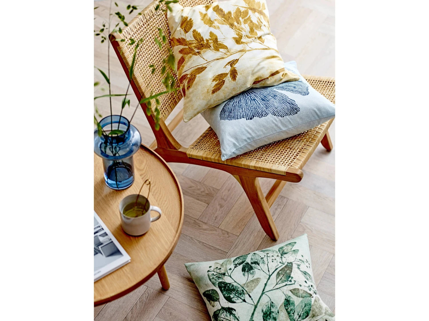 Ginkgo Kissen 2 Ginkgo Kissen – Bild 2