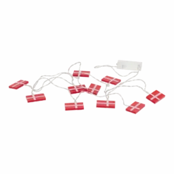 LED-kette Dänischen Flaggen