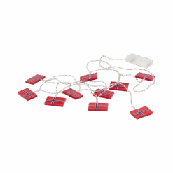 LED-kette Norwegischen Flaggen