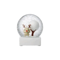 Reindeer Snow Globe Hoptimist