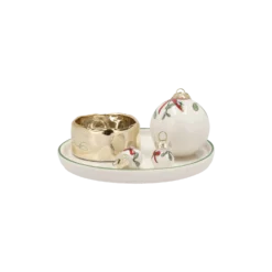 Jingle Light Kerzenhalter F/Blockkerzen