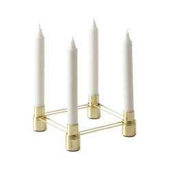 Link Kerzenständer Mit Vier Gläsern