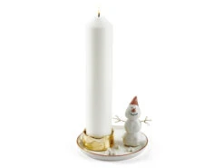Schneemann Kerzenhalter F/Blockkerzen -Geschäft Für Küchenbedarf 832051 high