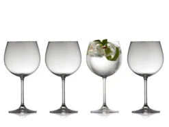 Lyngby Glas Juvel Gin & Tonic Glas 4 Stck. -Geschäft Für Küchenbedarf 916022 high