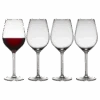Lyngby Glas Juvel Rotweinglas 4 Stck.
