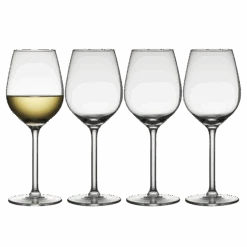 Lyngby Glas Juvel Weissweinglas 4 Stck.