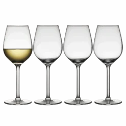Lyngby Glas Juvel Weissweinglas 4 Stck.